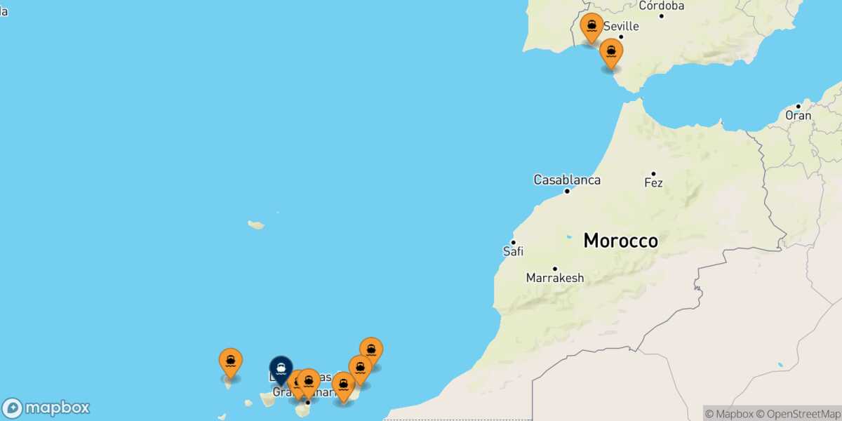 Ferry To Santa Cruz De Tenerife 21 Compare Timetables Prices And Routes With Netferry