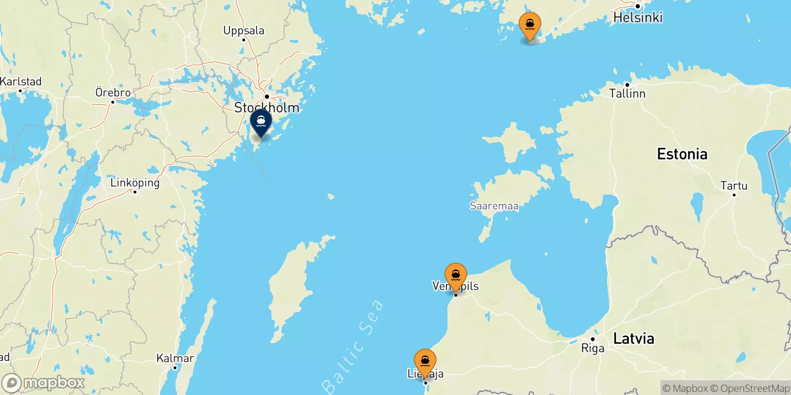 Ferries to Nynashämn